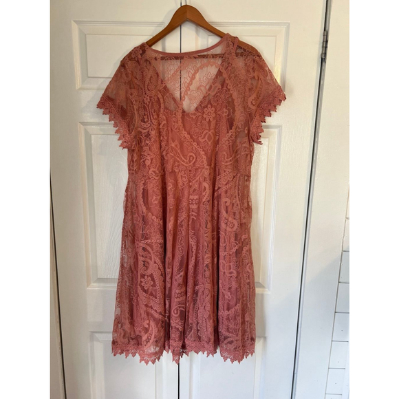 New Torrid Mini Lace Button-Front Shirt Dress 2 18/20 - Picture 5 of 5